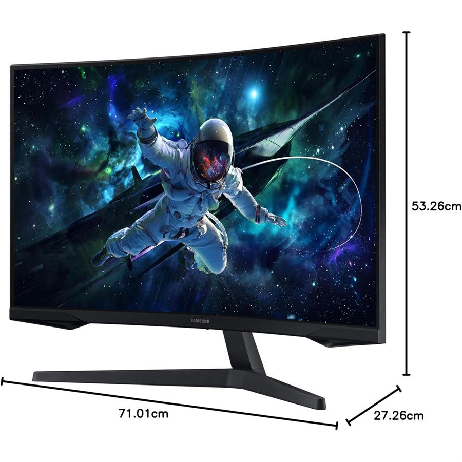 Samsung LED Monitor Odyssey G5 32″ LS32CG552EUXEN Curved Gaming Monitor QHD 165Hz 1ms Samsung LED Monitor Odyssey G5 32″ LS32CG552EUXEN Curved Gaming Monitor QHD 165Hz 1ms